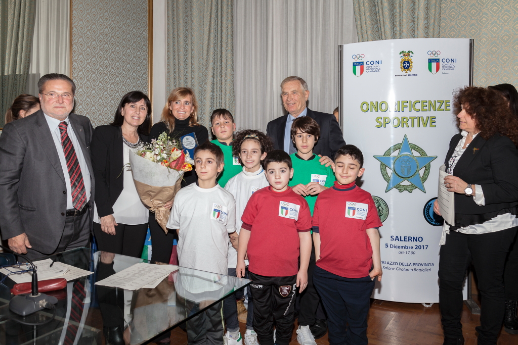 Foto gruppo con bambini